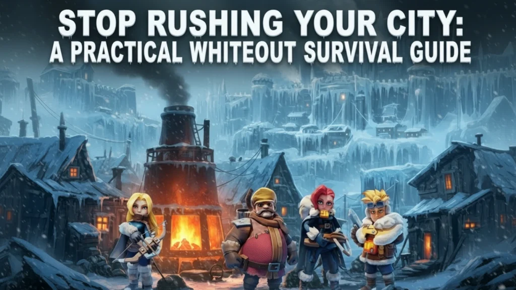 ข้อผิดพลาดที่ผู้เล่น Whiteout Survival มือใหม่มักพลาด